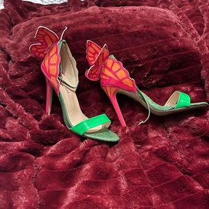 Unique butterfly heels